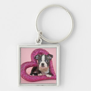 Getty Afbeeldingen Puppy Love Sleutelhanger