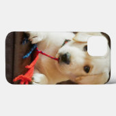Getty Afbeeldingen | Puppy op een sofa Case-Mate iPhone Case (Achterkant (horizontaal))