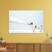 Getty Afbeeldingen | Spreekhond Canvas Afdruk (Insitu (Woonkamer))