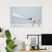 Getty Afbeeldingen | Spreekhond Poster (Thuiskantoor)
