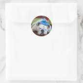 Getty Afbeeldingen | Zick Young Puppy Ronde Sticker (Tas)