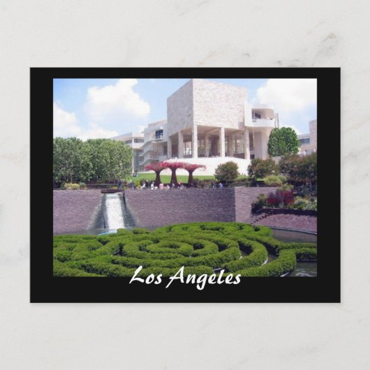 getty angeles briefkaart (Voorkant)
