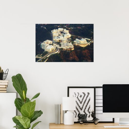 Getty Museum Poster (Thuiskantoor)