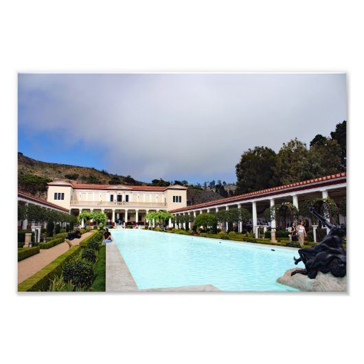 Getty Villa Foto Afdruk (Voorkant)