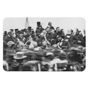 Gettysburg Adres President Abraham Lincoln Magneet