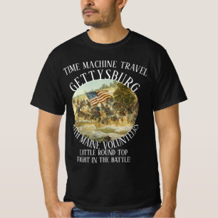 GETTYSBURG - AMERIKAANSE BURGEROORLOG 20TH MAINE V T-SHIRT