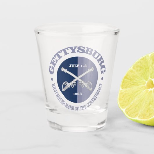 Gettysburg (B&G) Shot Glas (Voorkant)