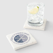 Gettysburg (B&G) Stenen Onderzetter (Zijkant)