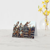 Gettysburg, bataille à la carte de note de (Fleur jaune)