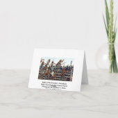 Gettysburg, bataille à la carte de note de (Dos)