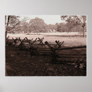 Gettysburg - Batlefield Poster #1