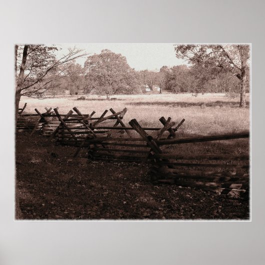 Gettysburg - Batlefield Poster #1 (Voorkant)