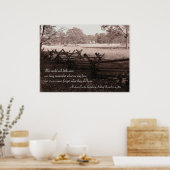 Gettysburg - Batlefield Poster #2 (Keuken)