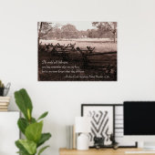 Gettysburg - Batlefield Poster #2 (Thuiskantoor)