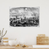 Gettysburg Battle Scene Poster (Keuken)