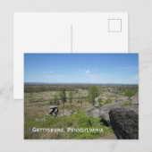 Gettysburg Battlefield Briefkaart (Voorkant / Achterkant)