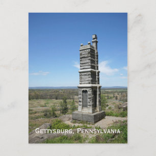 Gettysburg Battlefield in Pennsylvania Briefkaart