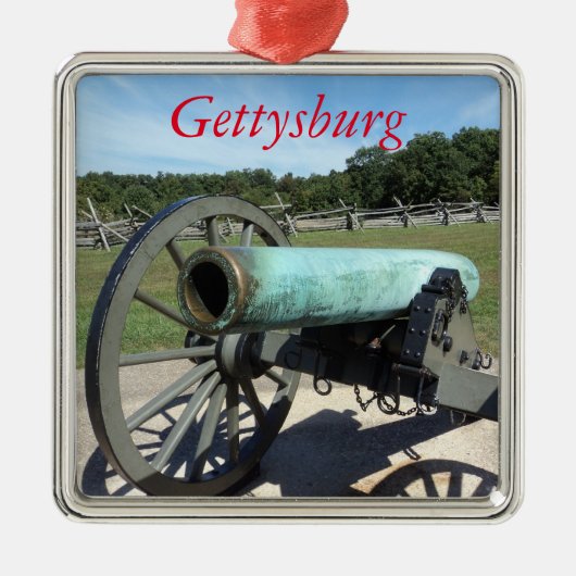 Gettysburg Battlefield Ornament (Voorkant)