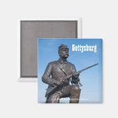 Gettysburg beeld II magneet (Voorkant / Achterkant)