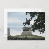 Gettysburg Briefkaart (Voorkant / Achterkant)