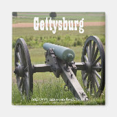 Gettysburg Cannon Magnet (Devant)