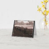 Gettysburg - Carte de note de champ de bataille no (Fleur jaune)