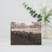 Gettysburg - Carte Postale Battlefield #1 (Debout devant)
