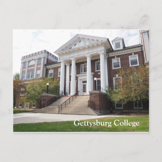 Gettysburg College Briefkaart (Voorkant)