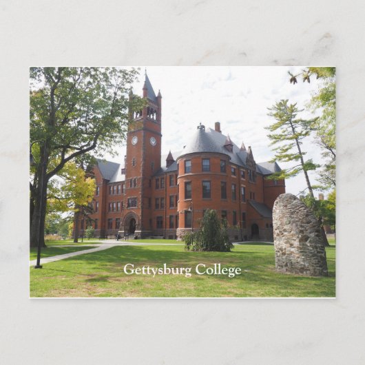 Gettysburg College Briefkaart (Voorkant)