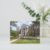 Gettysburg College Briefkaart (Staand voorkant)