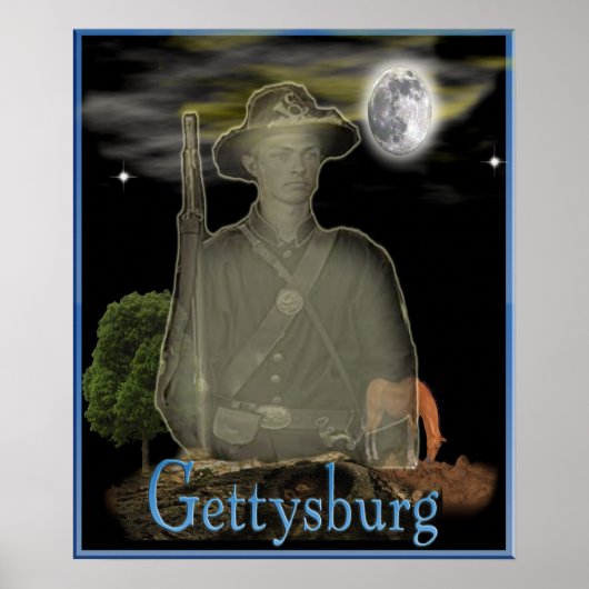 Gettysburg Ghosts poster (Voorkant)