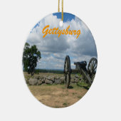 Gettysburg-kerstversiering Keramisch Ornament (Rechts)