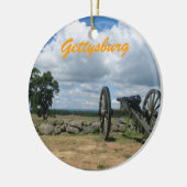 Gettysburg-kerstversiering Keramisch Ornament (Links)