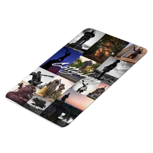 Gettysburg Monuments Magnet (Côté Gauche)