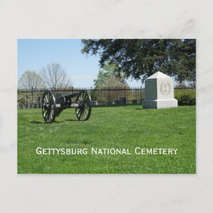 Gettysburg National Cemetery Briefkaart