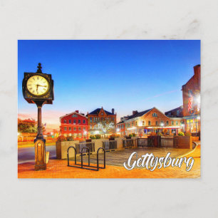 Gettysburg, Pennsylvania, VS Briefkaart