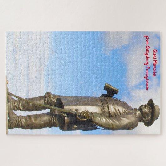 Gettysburg Pennsylvanie Jigsaw Puzzle (Horizontal)