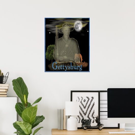 Gettysburg poster (Thuiskantoor)