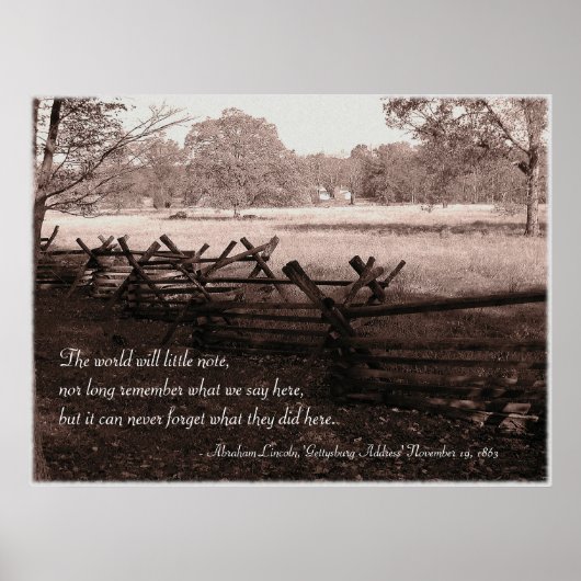 Gettysburg - Poster du champ de bataille #2 (Devant)