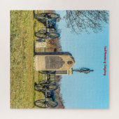 Gettysburg slagveld. Jigzaag Puzzle Legpuzzel (Horizontaal)