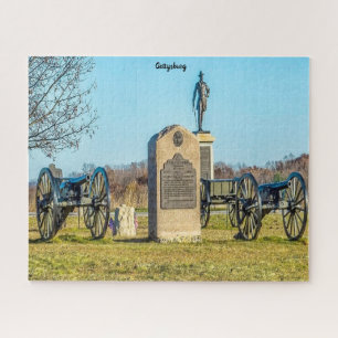 Gettysburg-slagveld. Legpuzzel