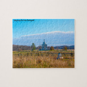 Gettysburg-slagveld. Legpuzzel