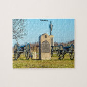 Gettysburg slagveld. legpuzzel (Horizontaal)