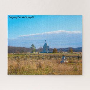 Gettysburg slagveld. legpuzzel