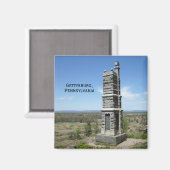 Gettysburg-slagveld Magneet (Voorkant / Achterkant)