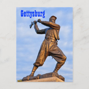 Gettysburg Statue IV Briefkaart