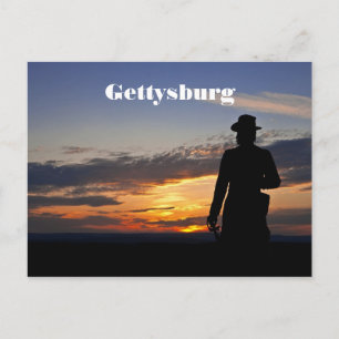 Gettysburg Sunset Briefkaart