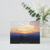 Gettysburg Sunset Briefkaart (Staand voorkant)