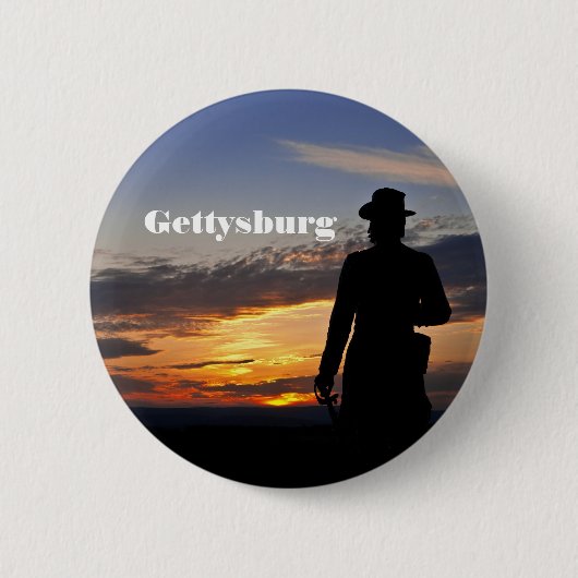 Gettysburg Sunset Button (Voorkant)