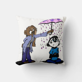 Getucht met Love Pillow Kussen